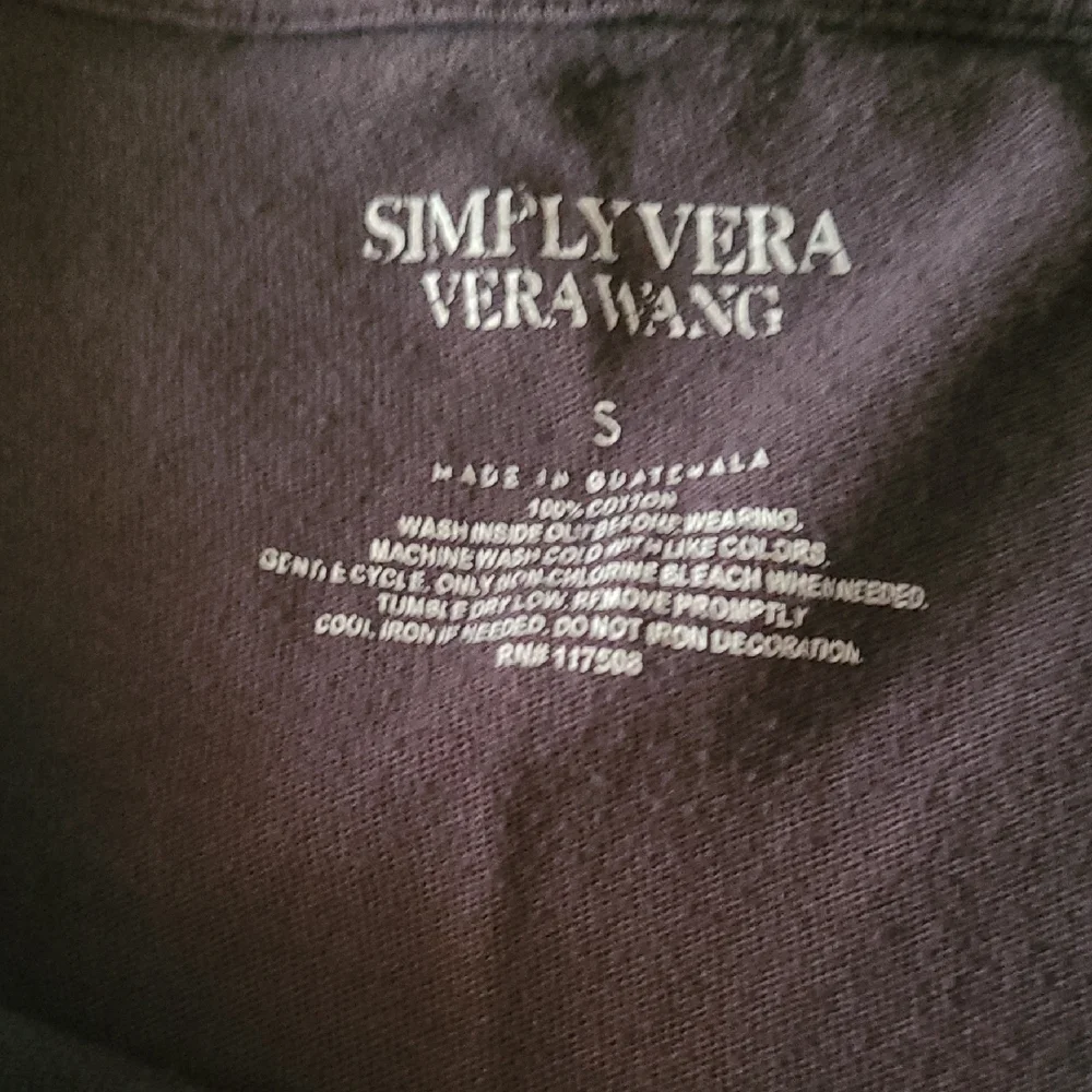Simply Vera Vera Wang Grey Blondie Womens Tank Top - Picture 2 of 8